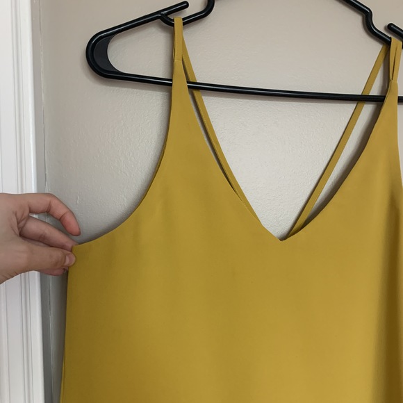 YELLOW V NECK CAMISOLE - Picture 9 of 14